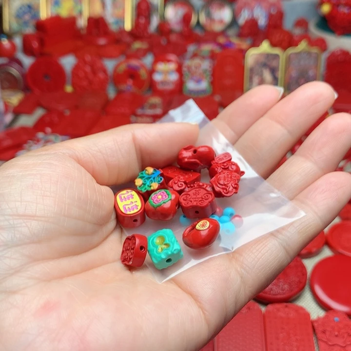 天然辰砂工艺品朱砂配件