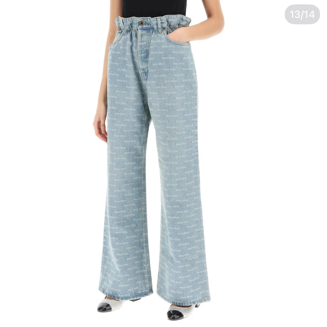 95新 MIU MIU/缪缪 牛仔裤/24码/Xspa4940