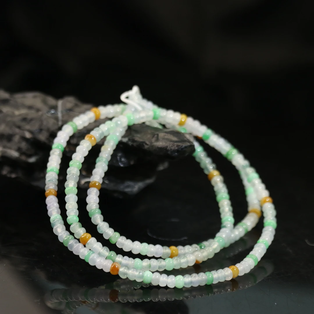 FC61天然缅甸翡翠A货多宝珠链/100189/保利厦门拍卖