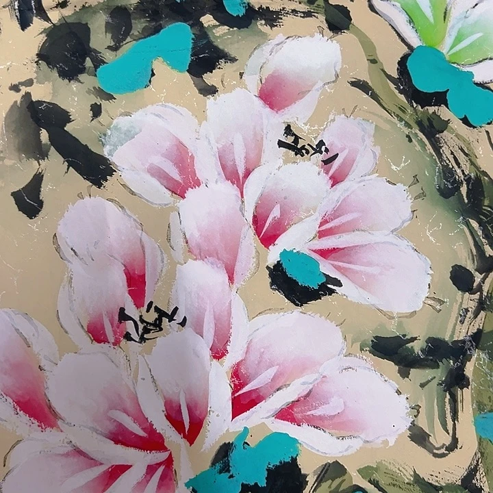 国画老师纯手绘作品欣赏