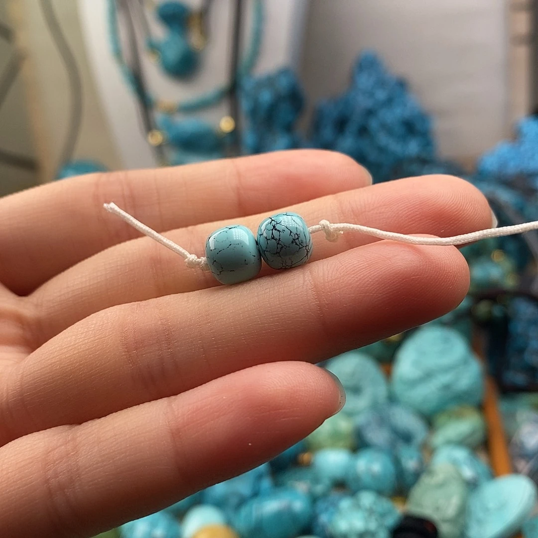 绿松石未镶嵌珠宝半成品