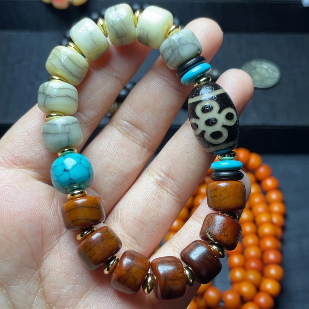 雨***季骨质手串哈哈哈哈