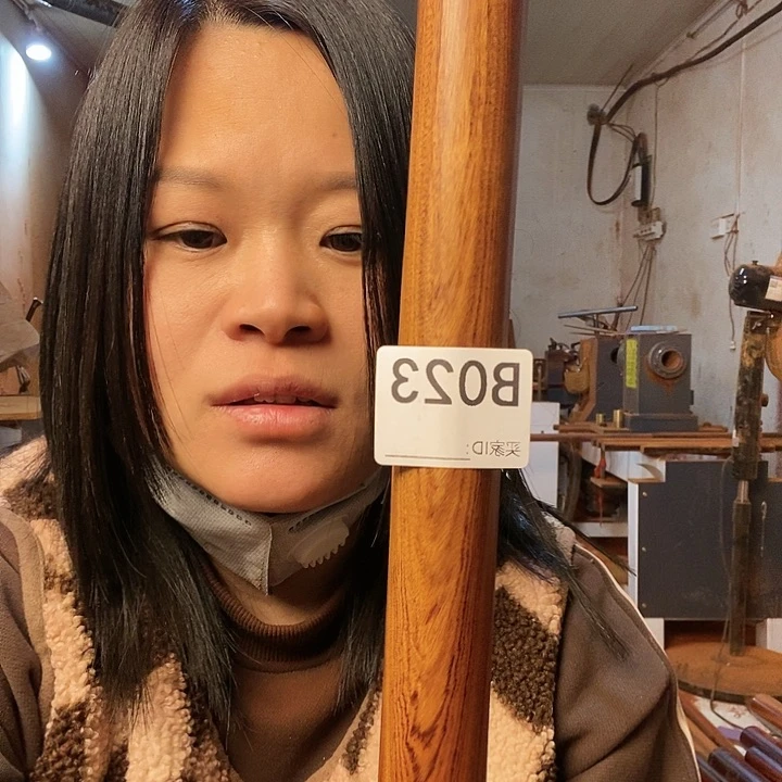 风车木（黑檀木）＇*搏紫檀武术棍健身棍