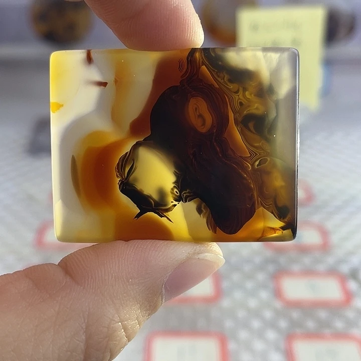 玛瑙/玉髓合金颈饰