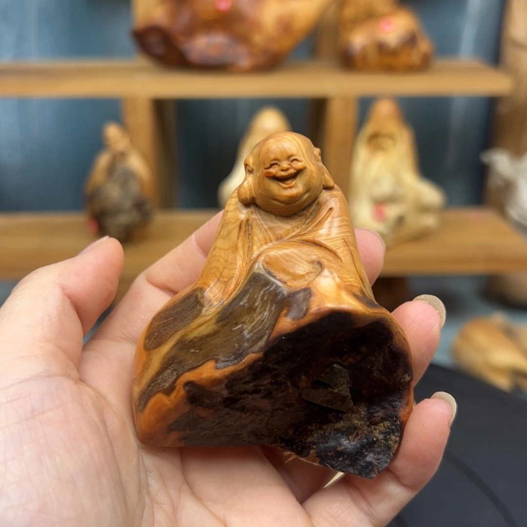 木畅*崖柏木摆件手把件