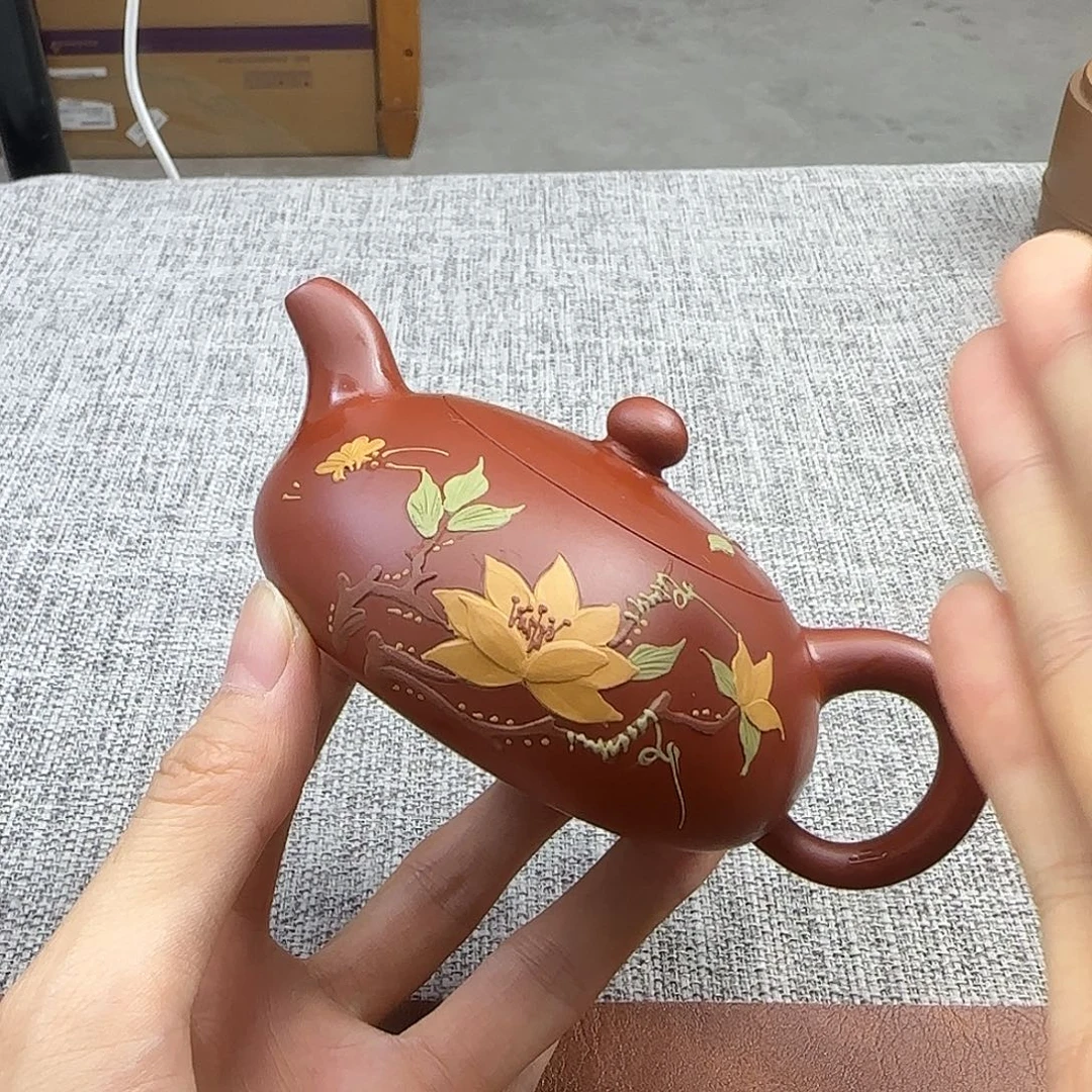 紫砂茶壶民间手艺人全手工制作