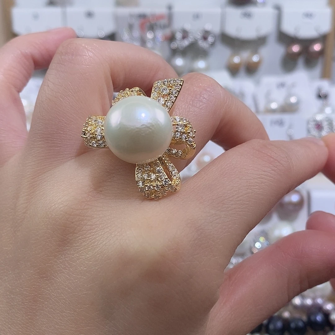 戒指淡水珍珠未镶嵌w15.2