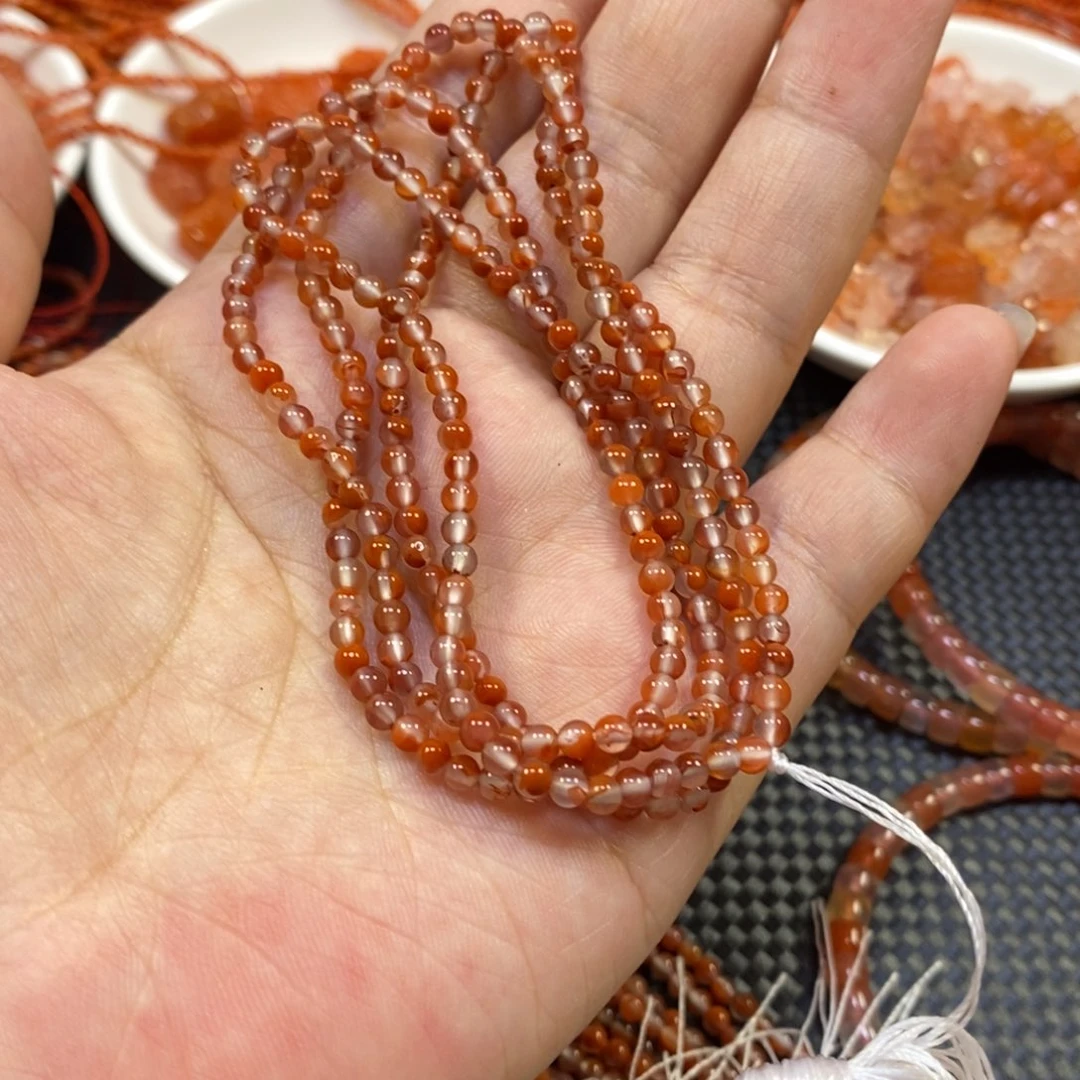 南红玛瑙未镶嵌手串