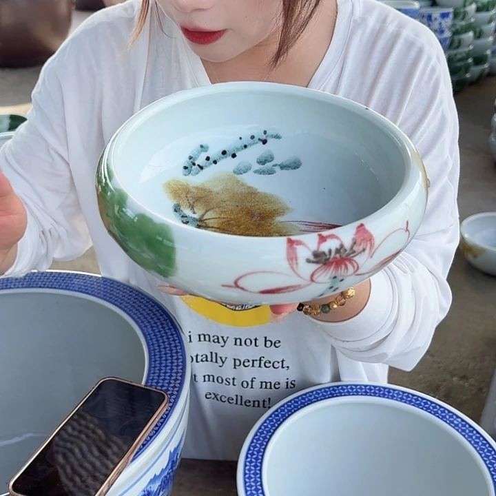 瓷片直径20厘米高6……