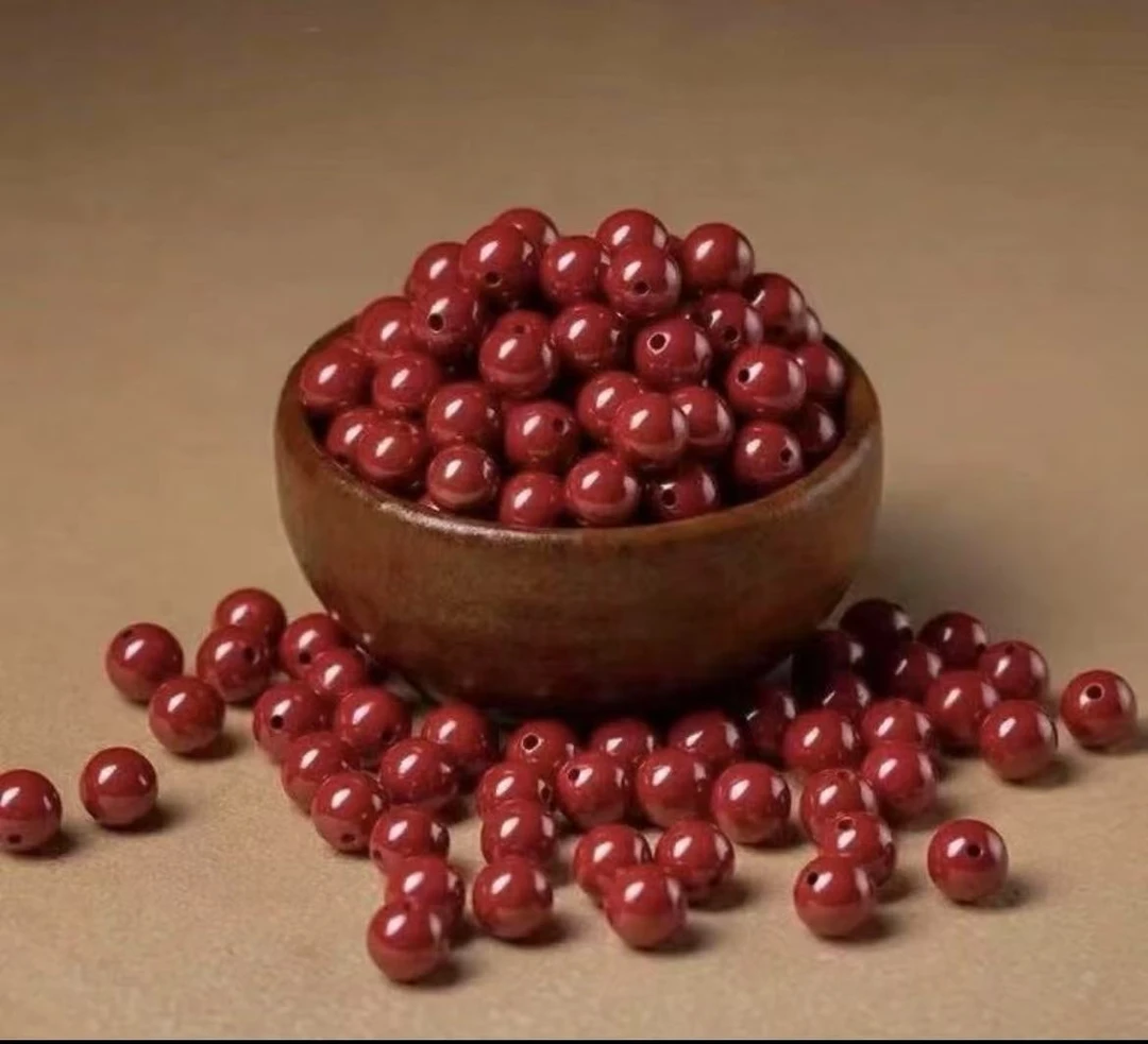 含辰砂工艺品 朱砂直播间定向一对一  补差价 散珠 吊坠 挂件