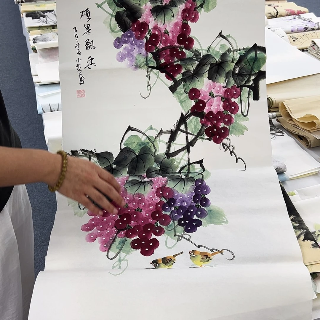 国画纯手绘作品欣赏