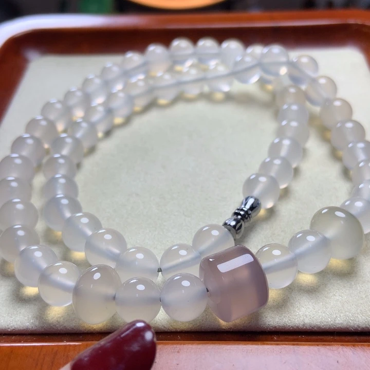 玛瑙/玉髓手串未镶嵌锁骨链