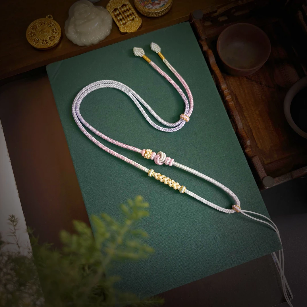 绳漫原创设计精工八股吊坠绳中国风清新款式《倾茉》《以初》BG-79