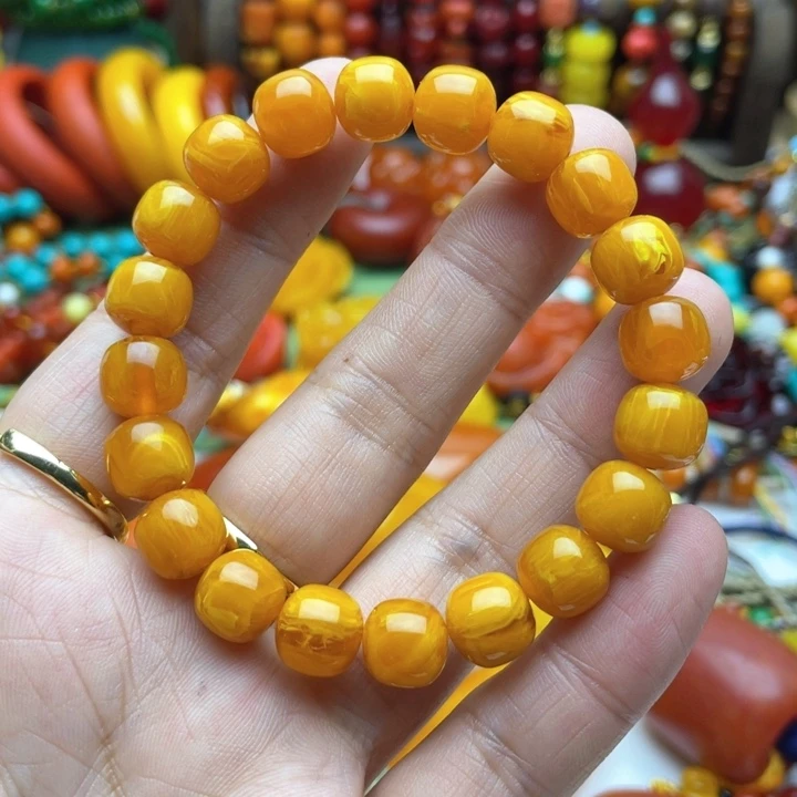 树脂制品31号黄色手串