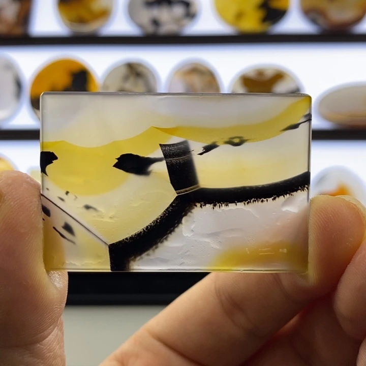 玛瑙/玉髓合金颈饰