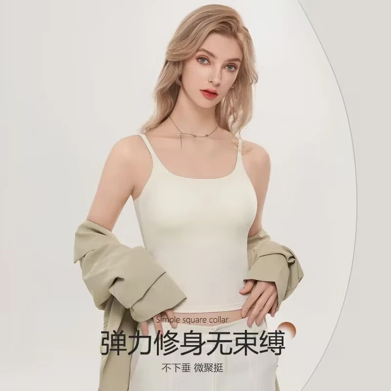 背心修身上衣背心女士夏季打底衫夏季新品909