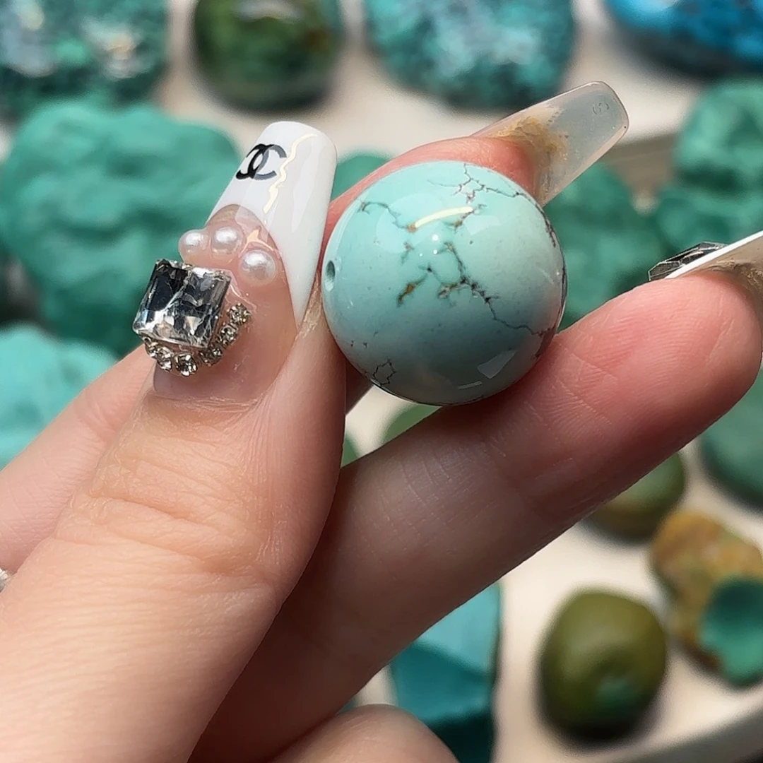 绿松石未镶嵌手串