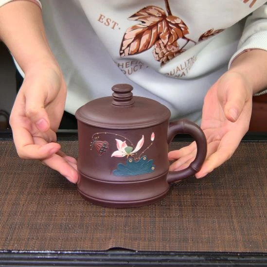 紫砂茶杯高货放漏