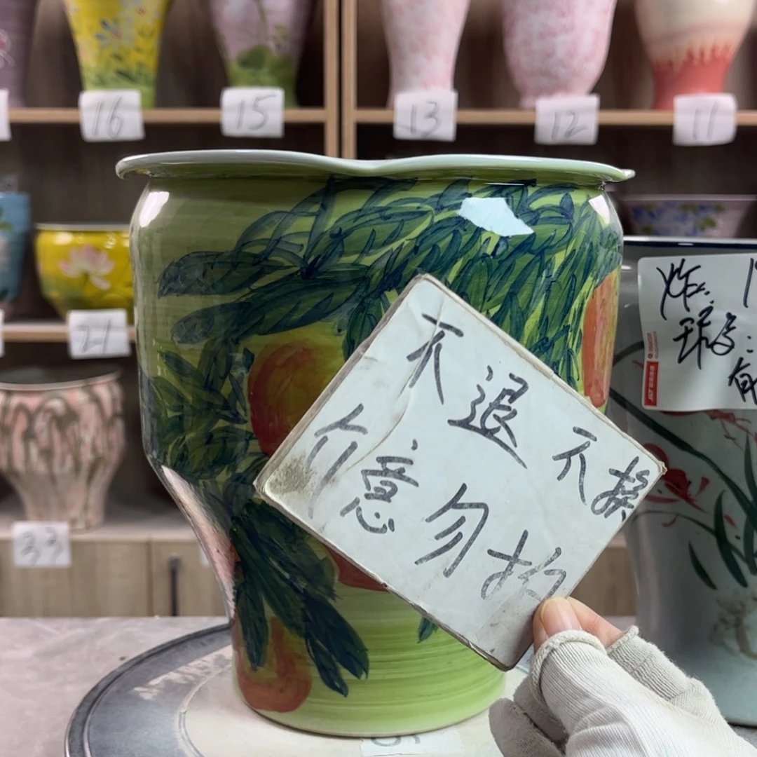 景德镇陶瓷花盆花盆