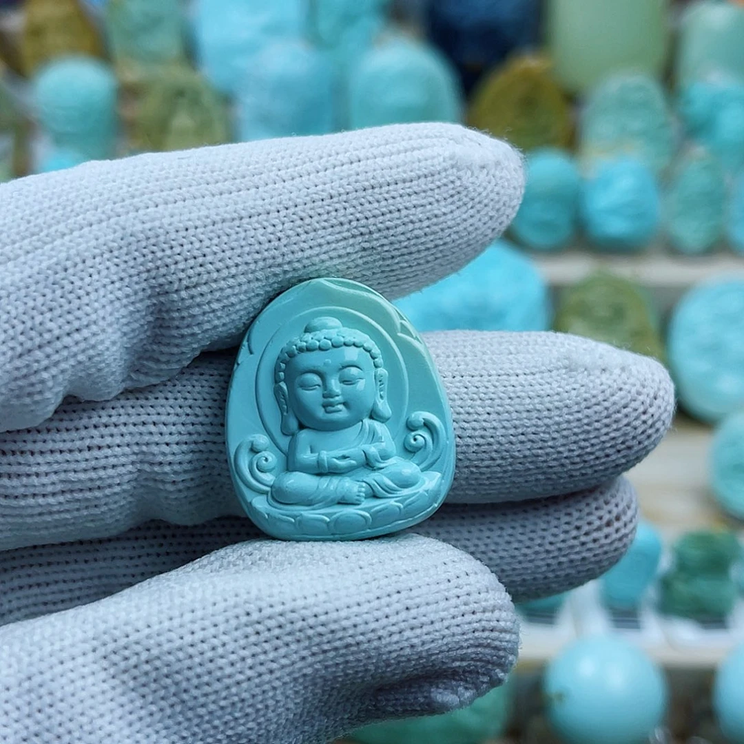 绿松石未镶嵌珠宝奇石