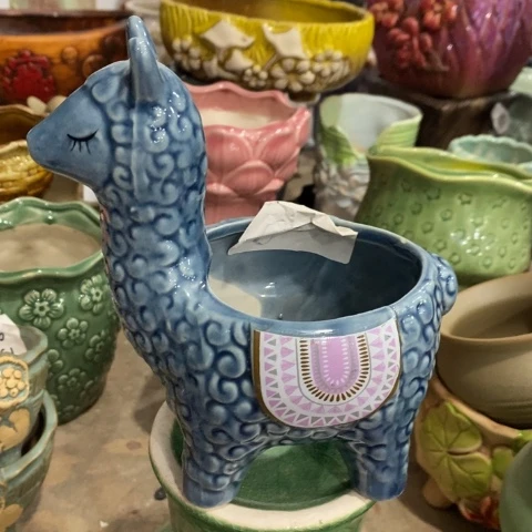 陶瓷大深色羊驼正一个13131313