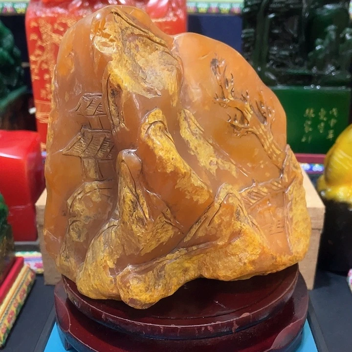 寿山石印石篆刻印章引首章闲章姓名章生日礼物