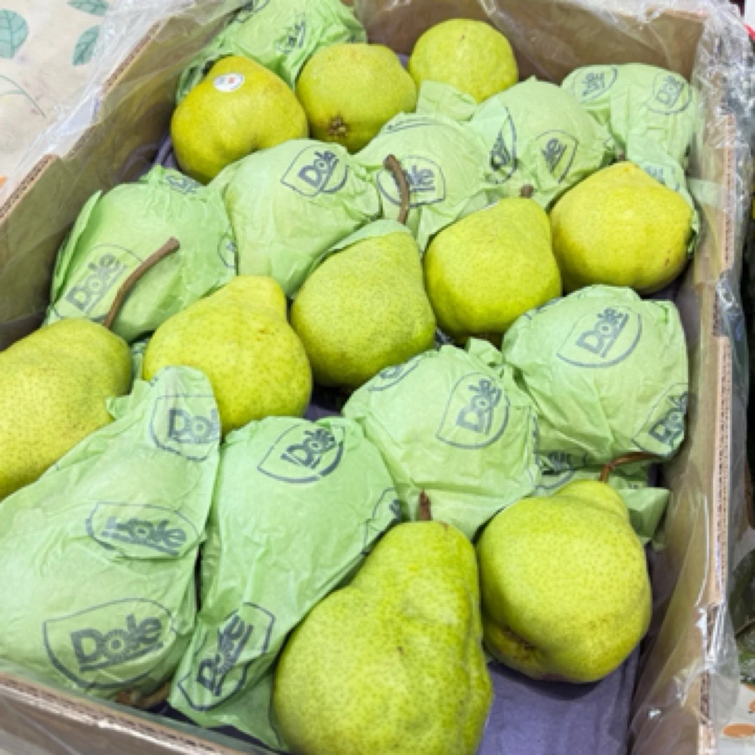 都乐大头梨一盒4个