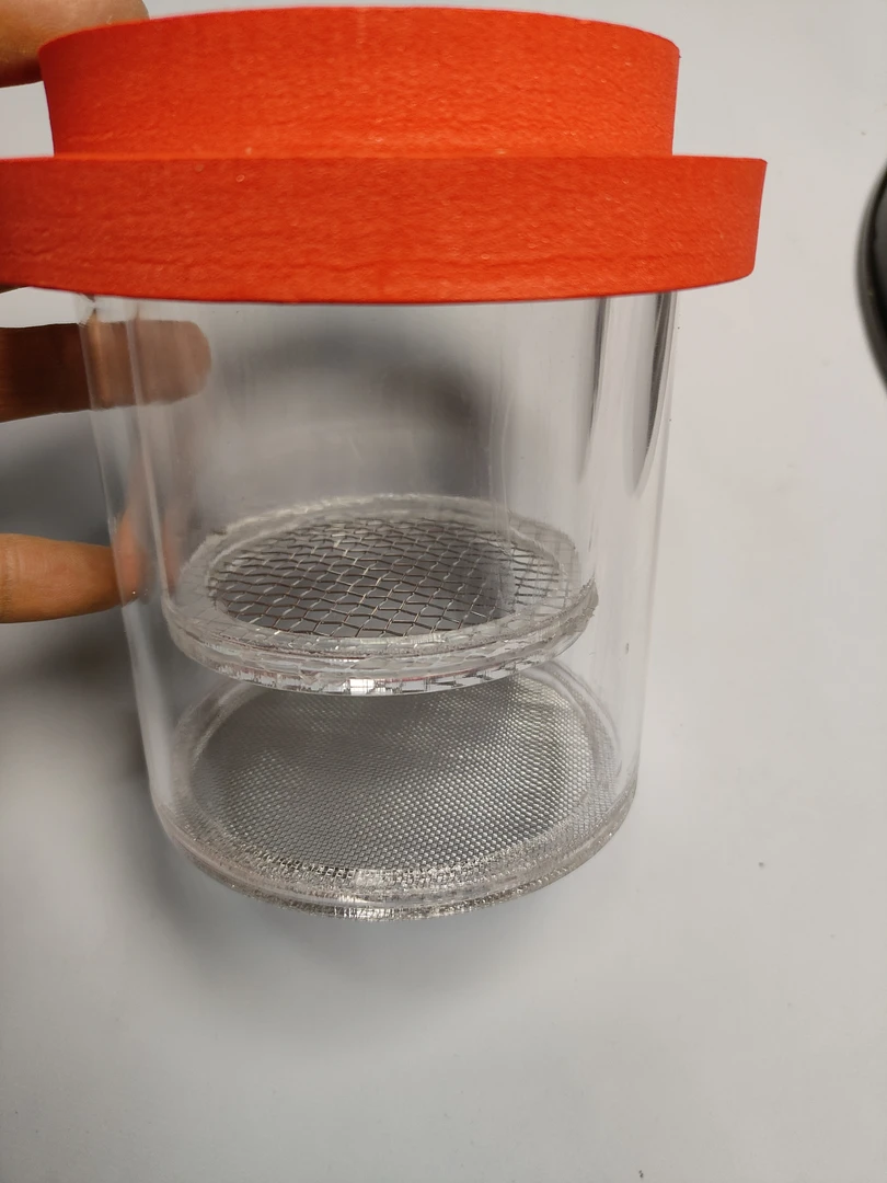 孔雀鱼繁殖套装，304不锈钢网，内部3毫米网，外部1毫米网