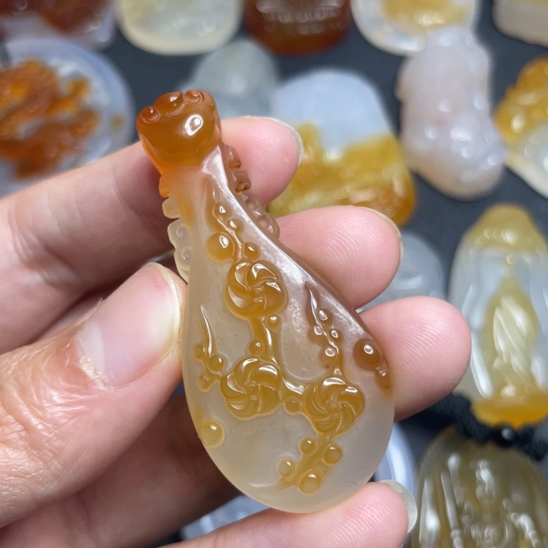 玛瑙/玉髓未镶嵌颈饰