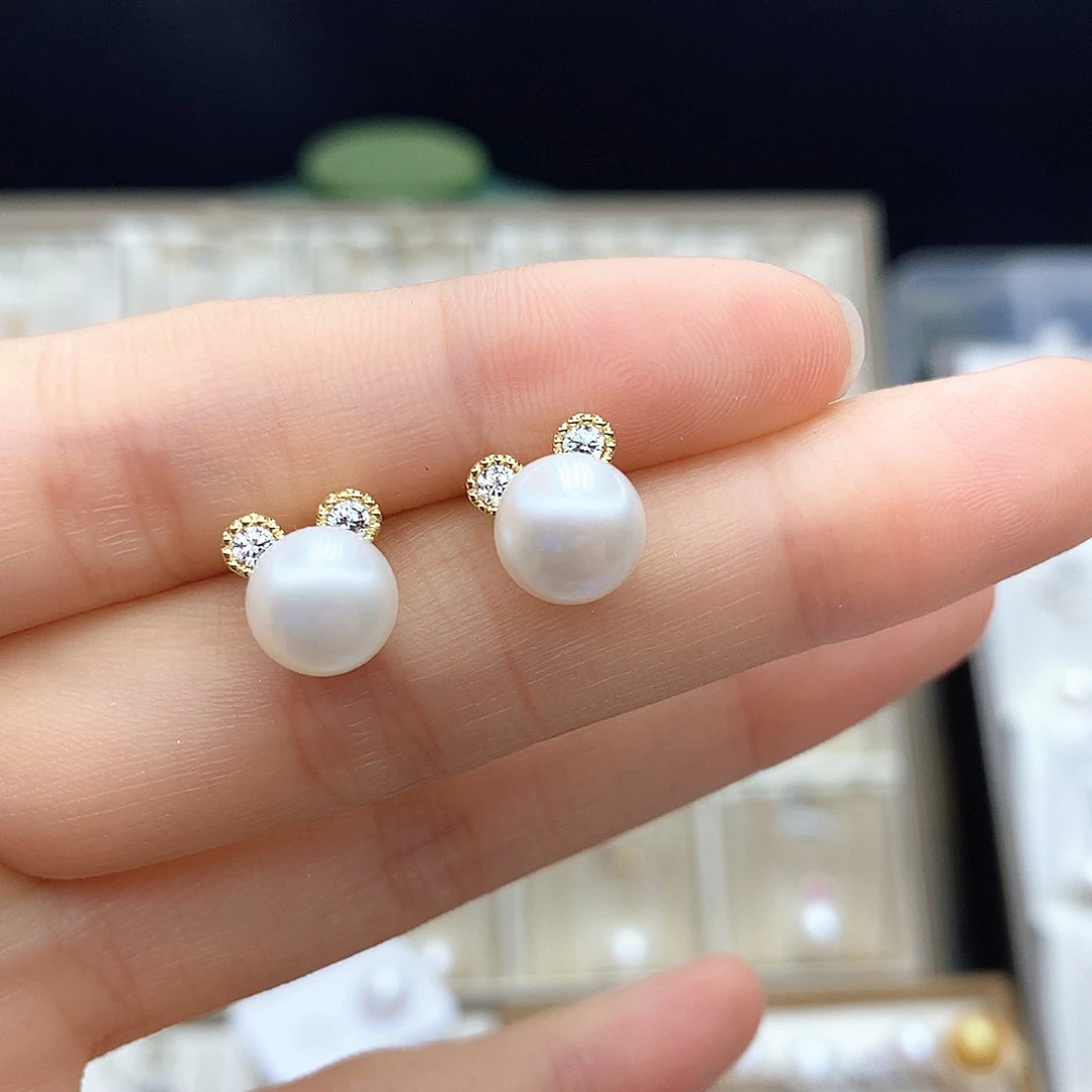 淡水珍珠合金颈饰