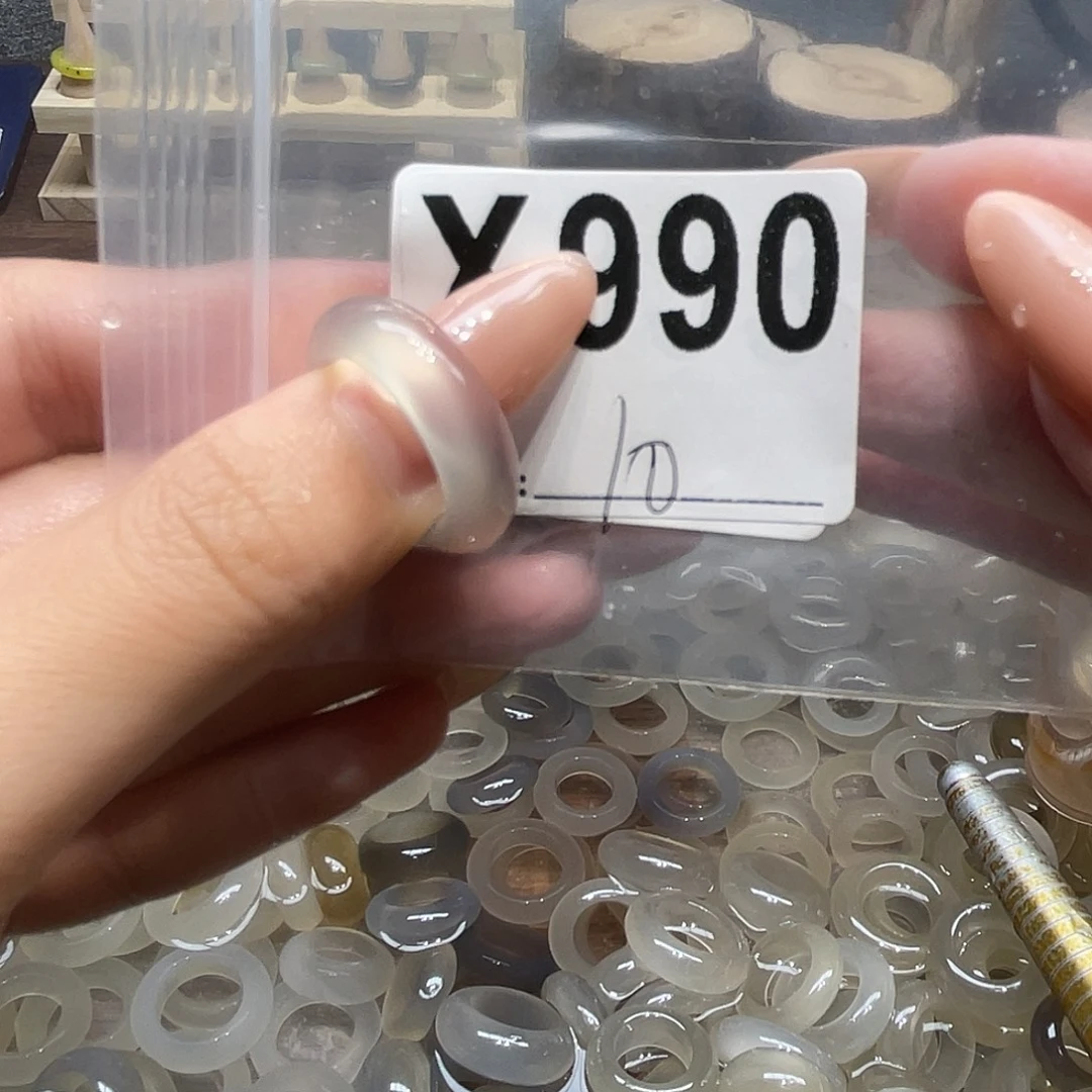 玛瑙/玉髓未镶嵌戒指990