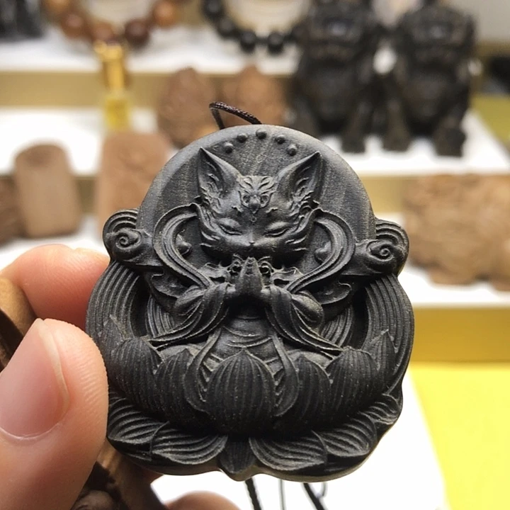 檀香木手串/手链段老山檀香阴沉凤九