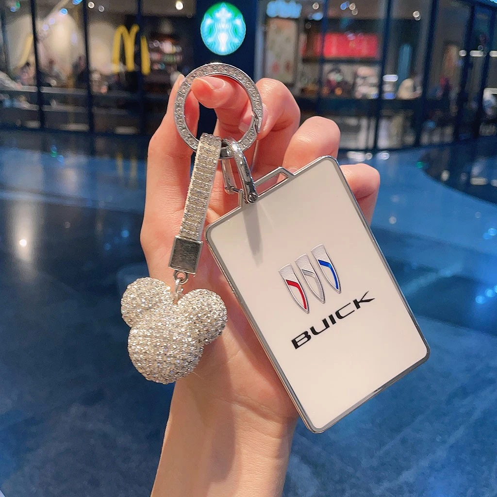 适用新款别克E5/E4卡片钥匙套新标艾维亚保护壳NFC车卡包遥控包壳