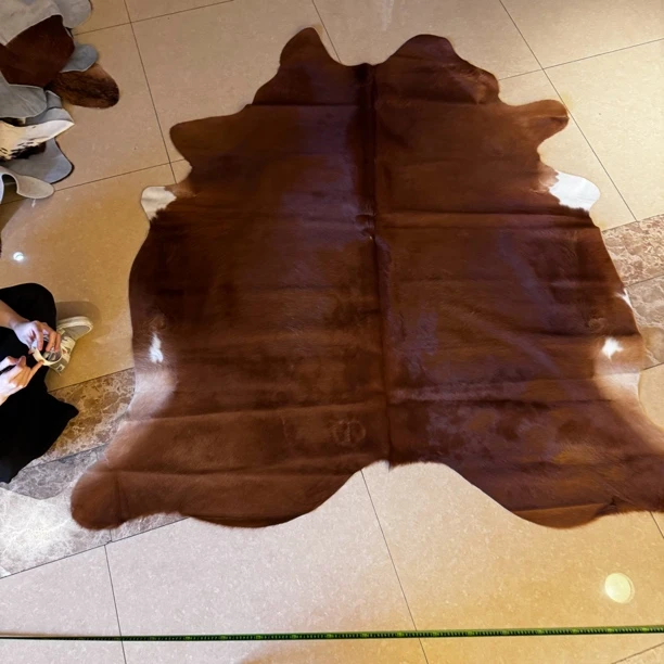 【本尼家】P68 220*200cm专拍牛皮地毯家用轻奢手工