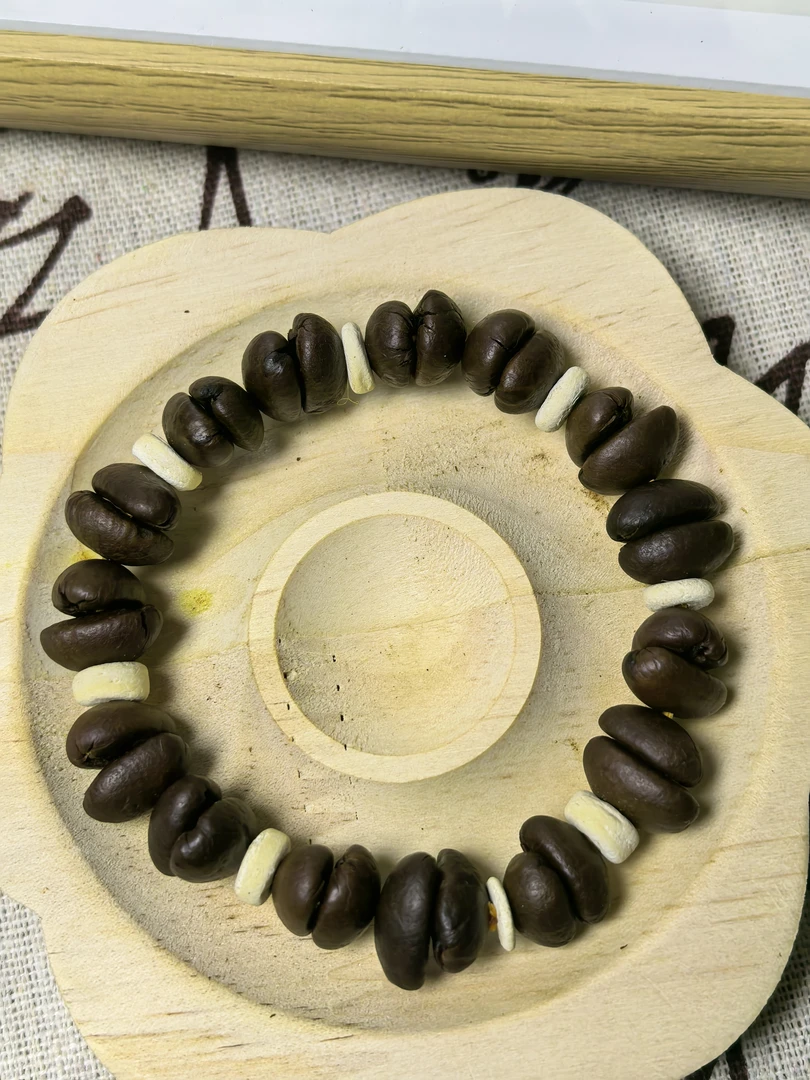 非金属木质手链 男女通用其他other复古女少女风紫色欧若假日风