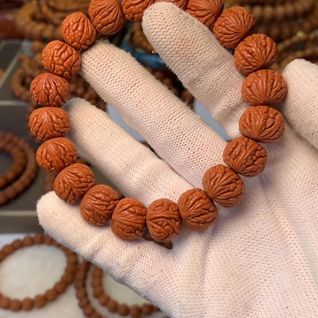 桃核手串秦岭野生