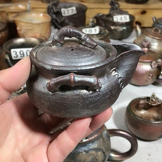 瓷片过***蒙节节高升的宝瓶