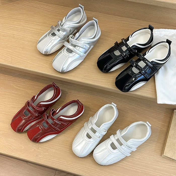 休闲鞋夏季秋季巨好看的鞋子2025超火薄款运动鞋阿甘鞋玛丽珍单鞋