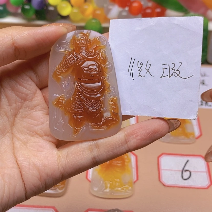 【闪购商品】玛瑙/玉髓颈饰未镶嵌紫*