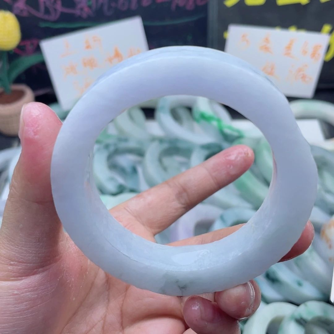 定制翡翠未镶嵌翡翠手镯Ａ货