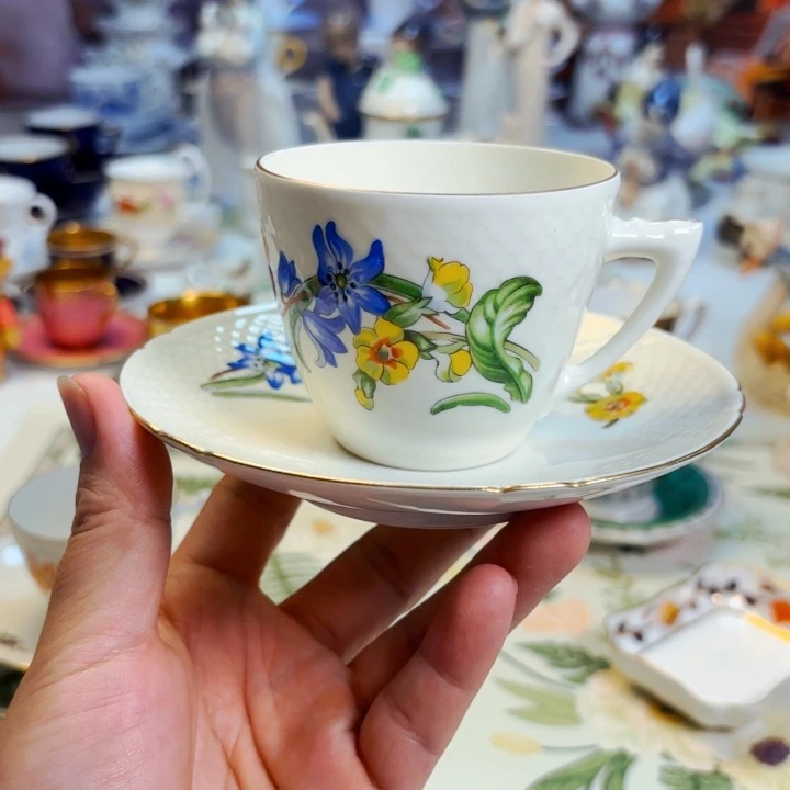 瓷片欧洲中古瓷器编号21