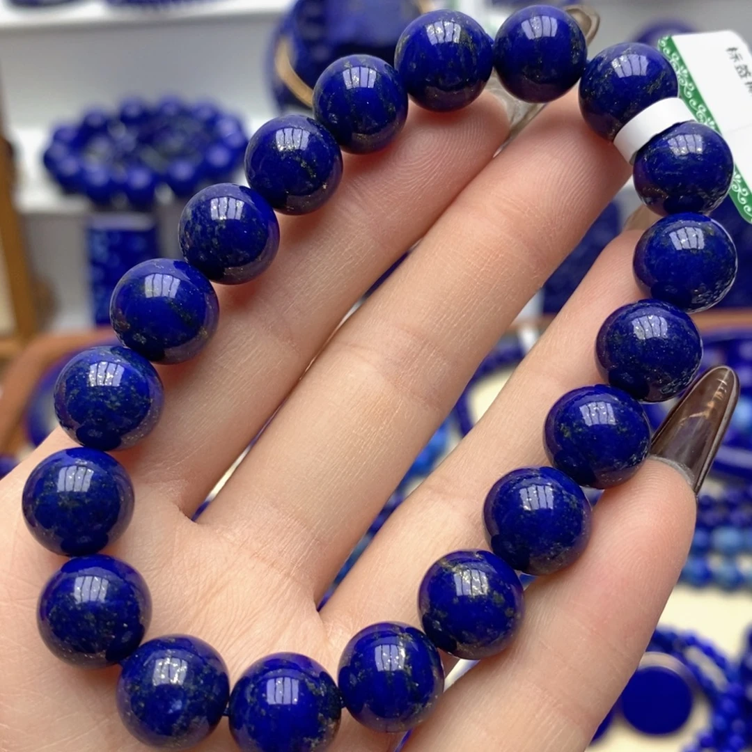 青金石未镶嵌手链10mm