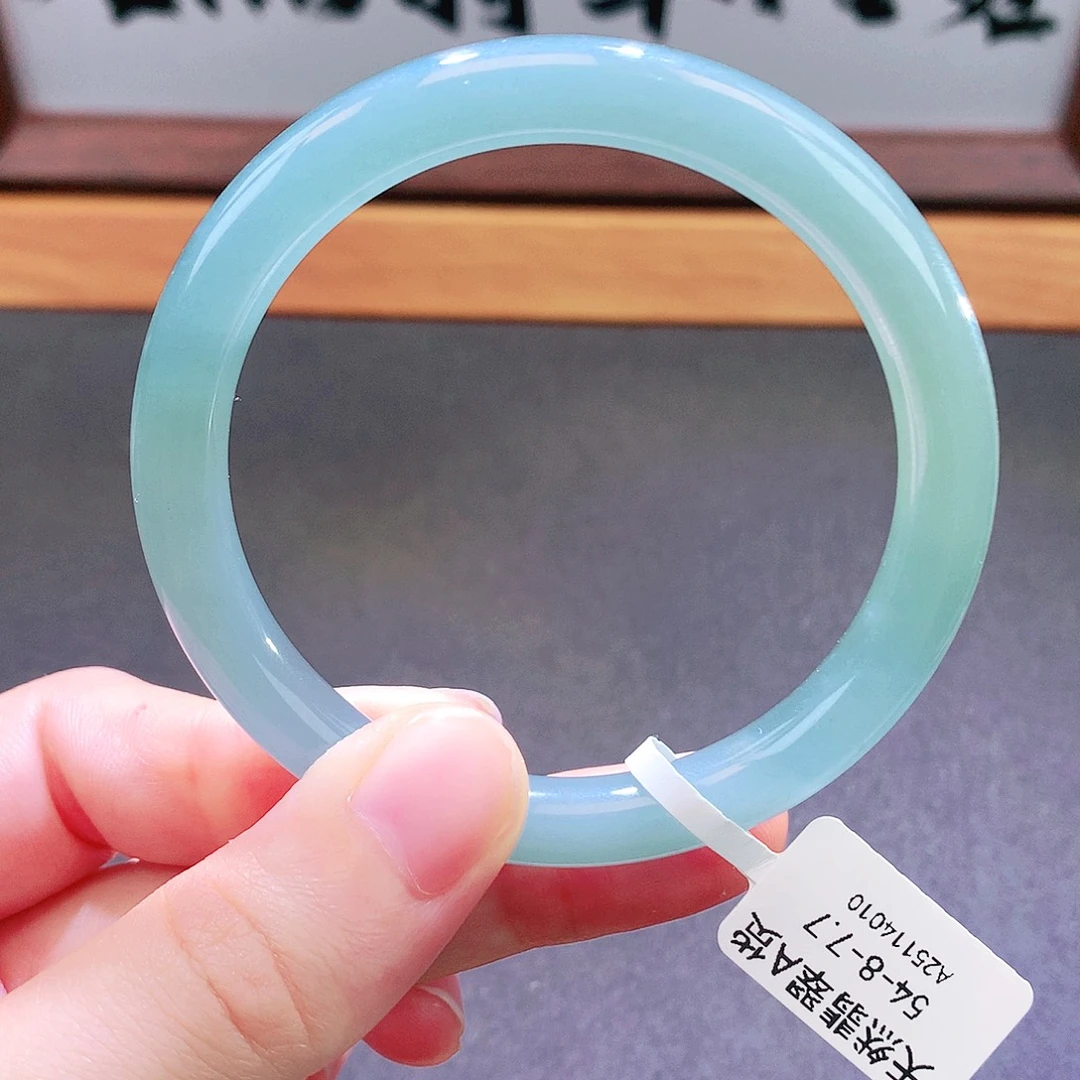 翡翠未镶嵌手镯天然翡翠