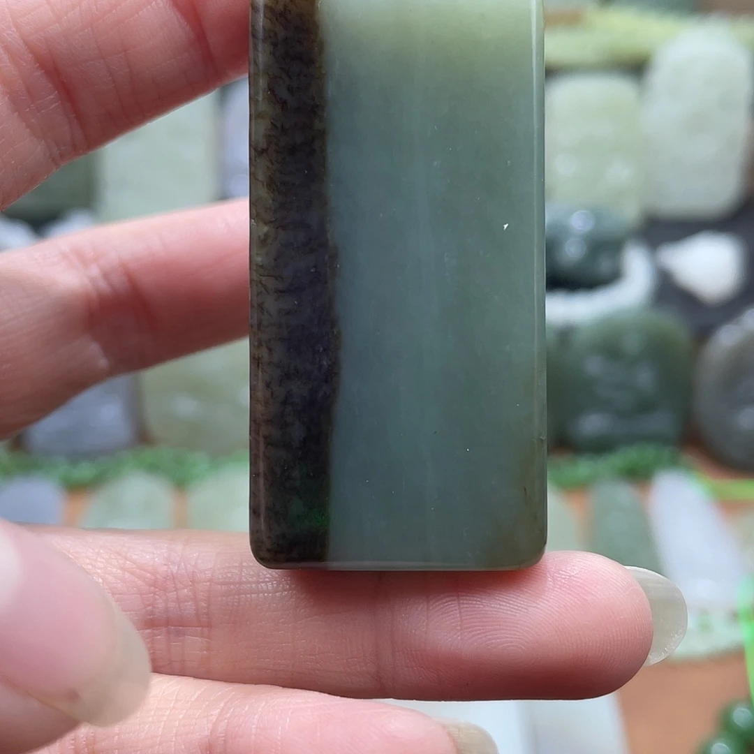 和田玉未镶嵌吊坠(不含链)