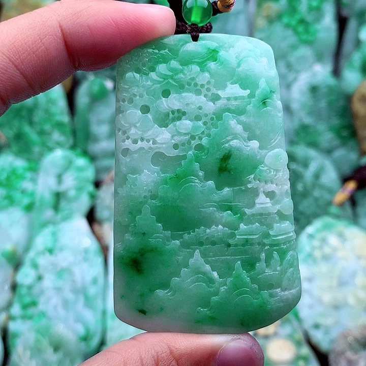 翡翠吊坠(不含链)未镶嵌