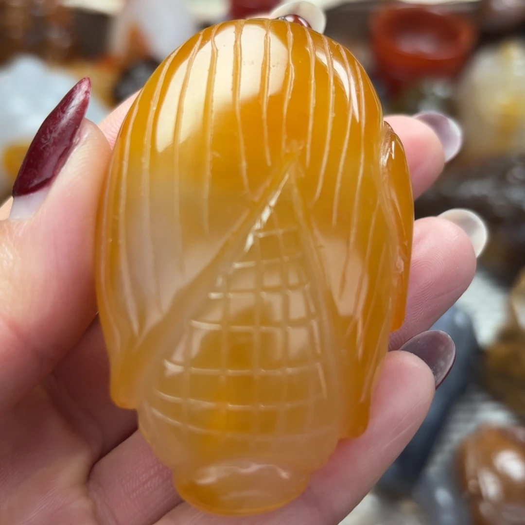 未镶嵌把件玛瑙/玉髓