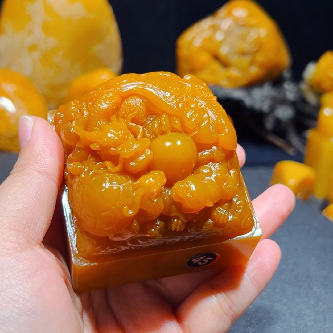 田黄石吾*心石雕石雕石雕