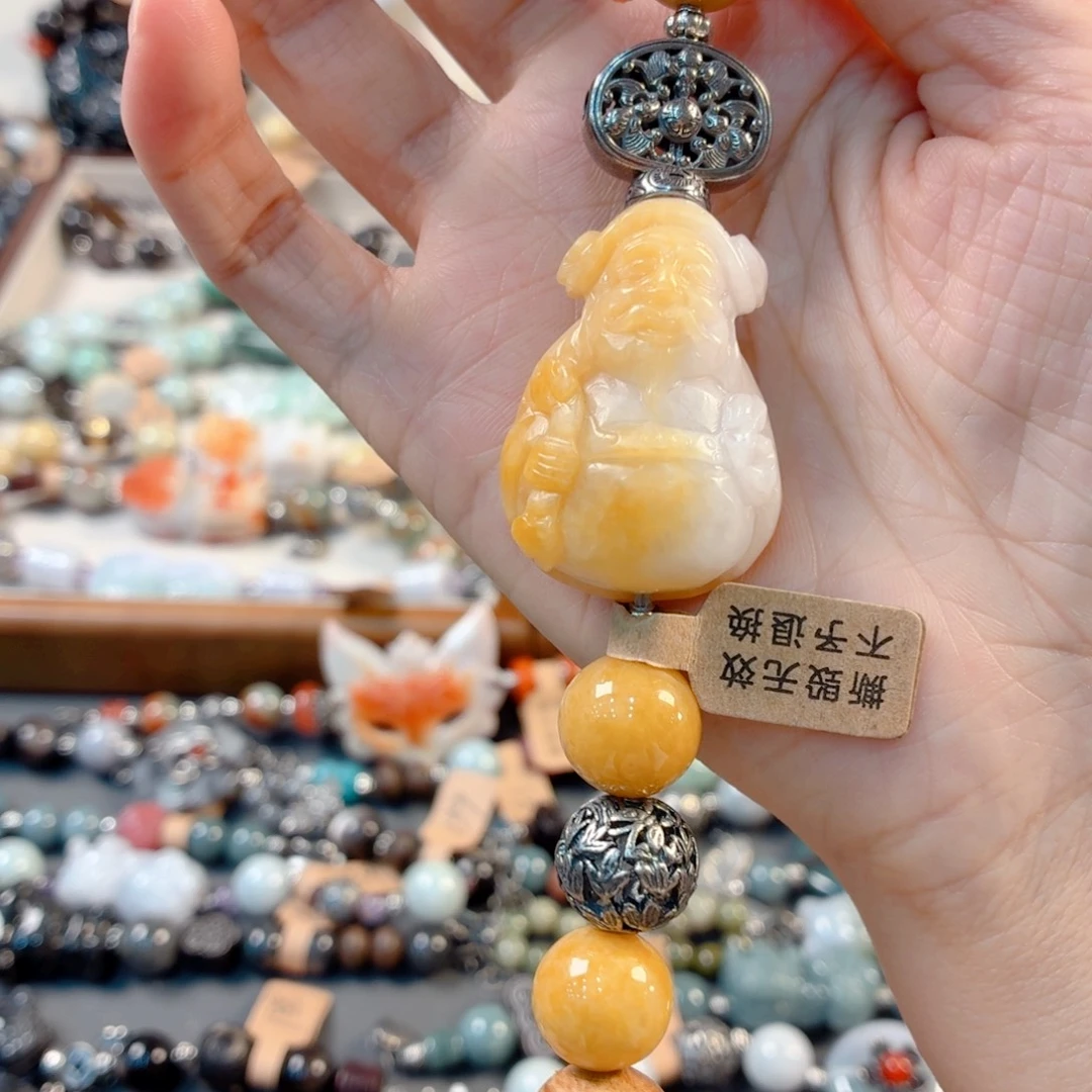张***学未镶嵌手链翡翠手串
