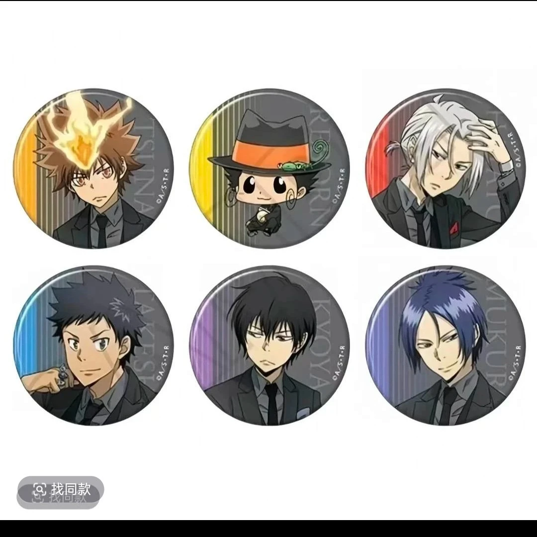 家教a店JF25场贩限定黑西装吧唧（未成年禁拍）