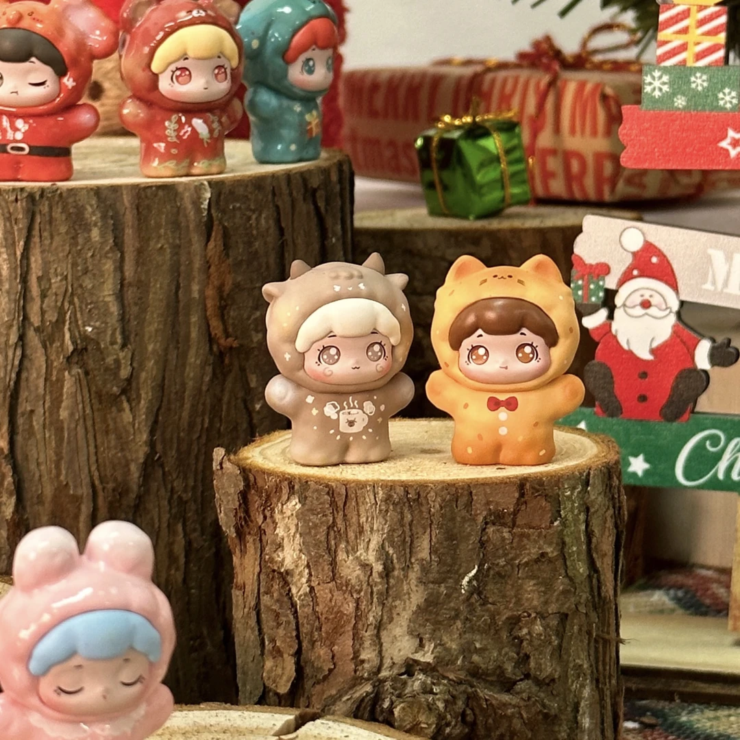 抱抱迷你mini叮咚 圣诞系列 可爱萌粒可做钥匙扣